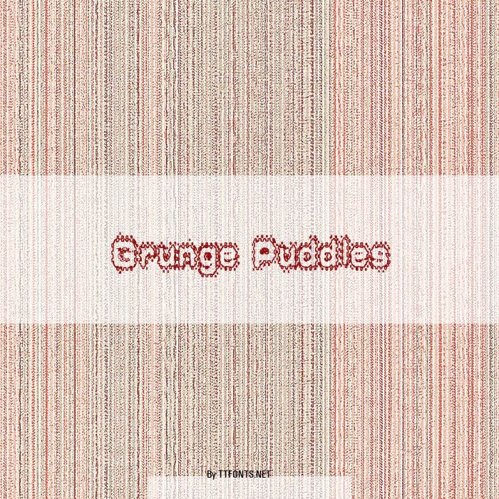 Grunge Puddles example